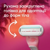 Одноразовые бритвенные станки женские Venus Smooth Miami, 6 шт