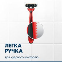 Одноразовые бритвенные станки мужские Gillette Blue3 Plus Nitro, 12 шт