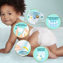 Підгузки Pampers Premium Care Розмір 6 (13-18 кг), 128 шт