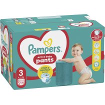 Підгузки-трусики Pampers Active Baby Pants Розмір 3 (6-11 кг) 128 шт