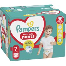 Підгузки-трусики Pampers Active Baby Pants Розмір 7 (15+ кг) 74 шт