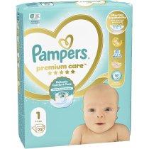 Подгузники Pampers Premium Care Размер 1 (2-5 кг), 72 шт.