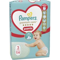 Підгузки-трусики Pampers Premium Care Pants Розмір 3 (6-11 кг) 70 шт