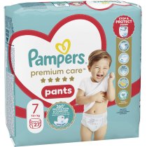 Подгузники-трусики Pampers Premium Care Pants Размер 7 (15+ кг) 27 шт