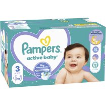 Підгузки Pampers Active Baby Розмір 3 (6-10 кг), 90 шт