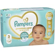 Подгузники Pampers Premium Care Размер 3 (6-10 кг), 40 шт.