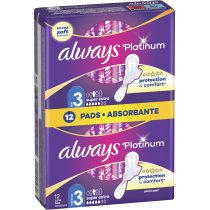 Гігієнічні прокладки Always Platinum Super Extra (Розмір 3) 12 шт