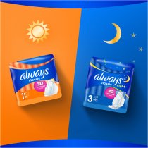 Гігієнічні прокладки Always Classic Night (Розмір 3) 8 шт
