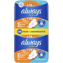 Гігієнічні прокладки Always Ultra Normal (Розмір 1) 20 шт