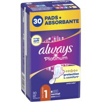 Гигиенические прокладки Always Platinum Normal (Размер 1) 30 шт