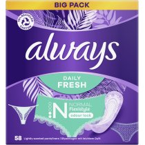Щоденні прокладки Always Daily Fresh Normal Flexistyle 58 шт