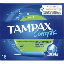 Тампоны Tampax Compak Super с аппликатором 16 шт.