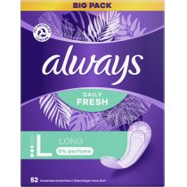 Щоденні прокладки Always Daily Fresh Long Без запаху 52 шт