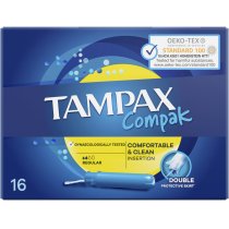 Тампони Tampax Compak Regular з аплікатором 16 шт