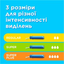 Тампони Tampax Compak Regular з аплікатором 16 шт