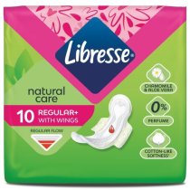 Прокладки гігієнічні Libresse Natural Care Ultra Normal 10 шт.