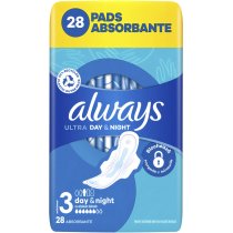 Гигиенические прокладки Always Ultra Day&Night (Размер 3) 28 шт