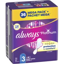 Гігієнічні прокладки Always Platinum Super Extra (Розмір 3) 36 шт