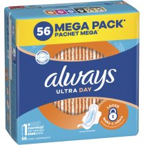 Гігієнічні прокладки Always Ultra Day Normal (Розмір 1) 56 шт