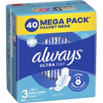 Гігієнічні прокладки Always Ultra Day Super Extra (Розмір 3) 40 шт