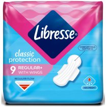 Прокладки гігієнічні Libresse Classic Protection Regular 9 шт.