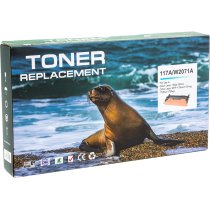 Картридж PowerPlant HP Color Laser 150a (W2071A) CY (з чипом)