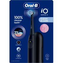 Електрична зубна щітка Oral-B iO 2 Ультрачорна + Дорожній чохол