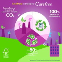 Прокладки женские ежедневные CAREFREE® Large plus 36 шт