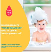 Пінка-шампунь JOHNSON'S® для дітей Від маківки до п'ят 300 мл