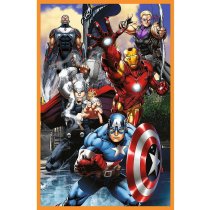 Пазли "3x80" The Avengers Дні наповнені діями ТМ Trefl