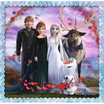 Пазли "3in1" Frozen Чарівна історія ТМ Trefl