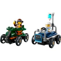 LEGO City Конструктор «Самолет против больничной койки» Набор для гонки 70 дет.