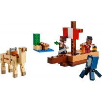 Конструктор Подорож на піратському кораблі 166 дет. LEGO Minecraft