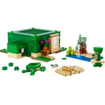 LEGO Minecraft Конструктор Пляжный дом в форме черепахи 234 дет.