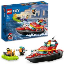 Конструктор Човен пожежної бригади 144 дет. LEGO City