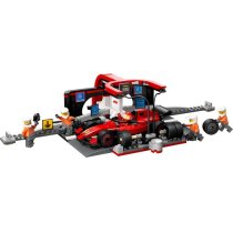 Конструктор Піт-стоп і піт-екіпаж F1® з болідом Ferrari 322 дет. LEGO City