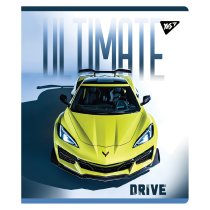 Тетрадь 18 листов, клетка "Ultimate drive" Гибридный выбор лак