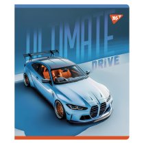 Тетрадь 18 листов, клетка "Ultimate drive" Гибридный выбор лак