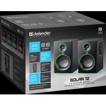 Акустика Defender 2.0 Solar 12BT, 230В Black (65712)