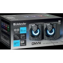 Акустика Defender 2.0 Onyx 6Вт USB Black (65038)