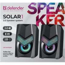 Акустика Defender 2.0 Solar 1 6Вт (65401)