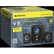 Акустика Defender V11 11 Вт 2.1 system, USB (65111)