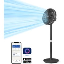 Вентилятор Philips підлоговий Series 3000, 40см, 48Вт, керування через смартфон, регулювання висоти,