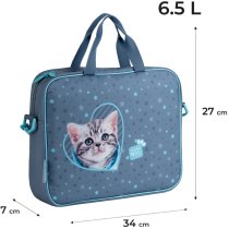 Школьная текстильная сумка Kite A4, 1 от., 589-2 SP