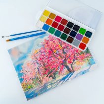 Краски акварельные, 24 цв. Kite Classic