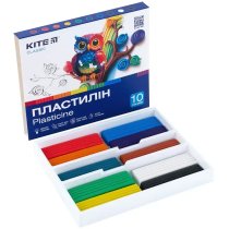 Пластилин, 10 цветов, 200 г.