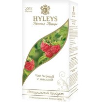 Чай черный с ароматом малины пакетированный Hyleys 25шт х 1,5г