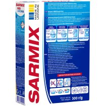 Стиральный порошок ТМ SARMIX Active Aroma для всех типов стирки 300 г