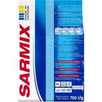 Стиральный порошок ТМ SARMIX Active Universal для всех типов стирки 750 г