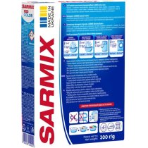 Стиральный порошок ТМ SARMIX Active Color всех типов стирки 300 г